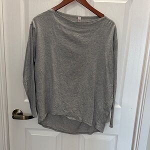 lululemon athletica Gray Long Sleeve Top